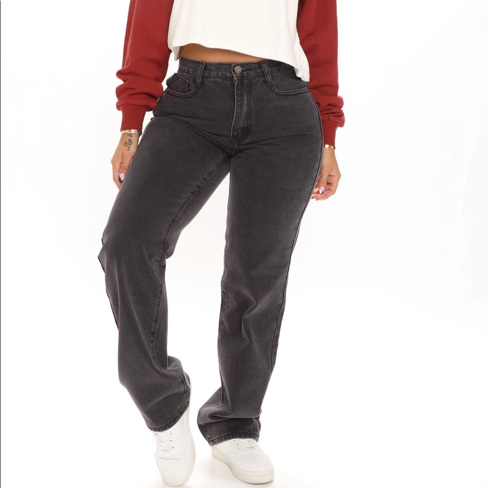 Fashion Nova Slouch fit jeans